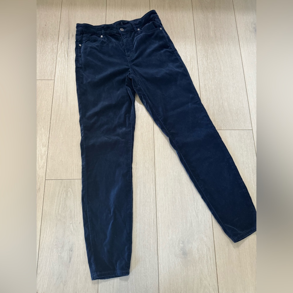 Skinny Ankle Velvet Pants size 3